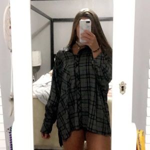 Oversized flannel